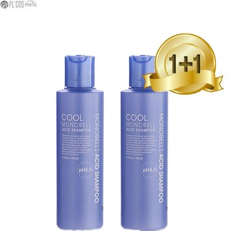 PLCOSMETIC 피엘 모노벨 쿨샴푸 1+1 샴푸 쿨링 휴대용 비듬샴푸 지성샴푸 클렌징 마사지샴푸 여행용샴푸 미