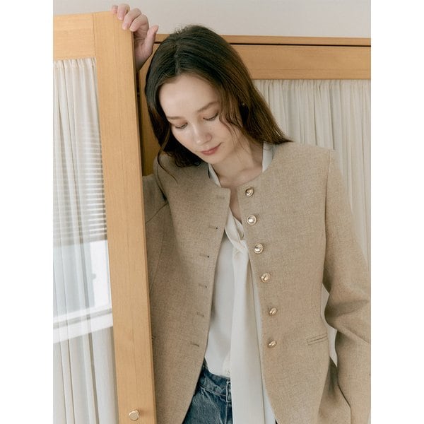 Amelia Hourglass Wool Jacket_2color