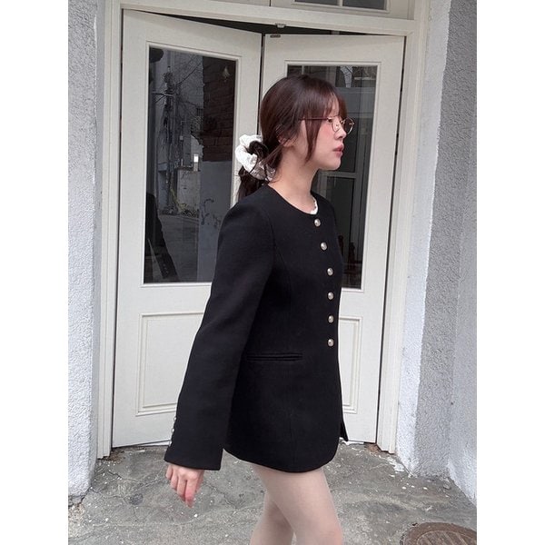 Amelia Hourglass Wool Jacket_2color