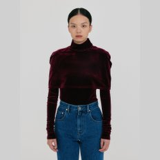 ZYER Layered T-shirt - Burgundy