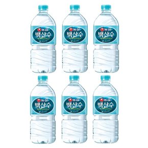 농심 백두산 백산수 무라벨 유라벨 1L x 60개