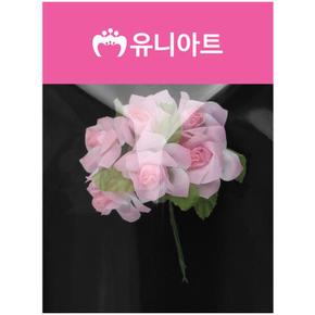 유니아트 (조화꽃) 1500 각장미 (분홍) (S11625522)