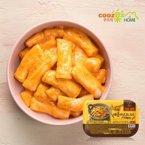 쿠즈락앳홈 매콤 까르보나라 떡볶이 200g 24팩