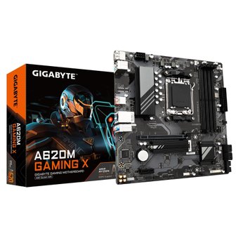  GIGABYTE A620M GAMING X 메인보드 MicroATX [AMD A620 칩셋 탑재] MB6143