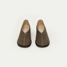 SS24 Olie Leather Loafer Dusty-Olive