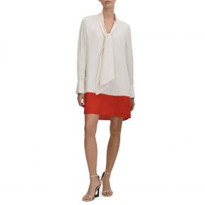 4880110 Reiss Marta Tie Neck Woven Top