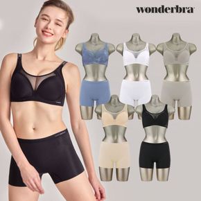 [Wonderbra] 원더브라 제로와이어 브라네모팬티세트 10종 WB163_02..[34387139]