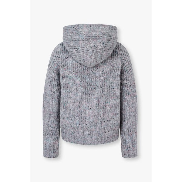 [UNISEX] 오버사이즈 니티드 집업 후디 3625301019000