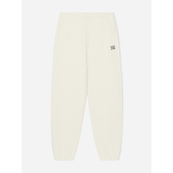 [벤셔먼X바스키아] 우먼 CROWN 자수 조거 기모 스웨트 팬츠 BPDPT982F