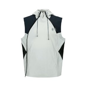 [텍가 239000원] 하이드로겐 남성 배색 후드 경량 베스트 FM1H11D2JV321-GY