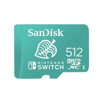 샌디스크 닌텐도 스위치전용 MicroSD 512GB SDSQXAO