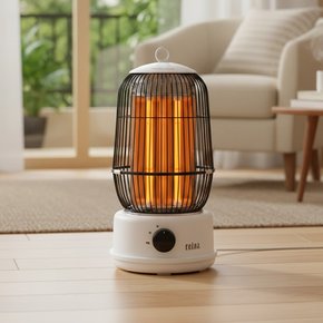 750W 원통형 탁상용 캠핑용 미니히터 전기난로 RH-1690