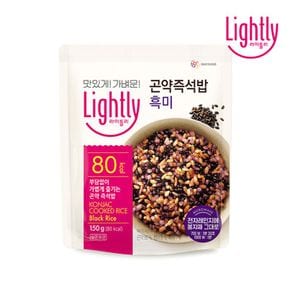 라이틀리 곤약즉석밥 흑미 150g x 10개입[33332093]