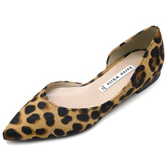 카렌화이트 Leopard shoes_kw1236_1cm_플랫