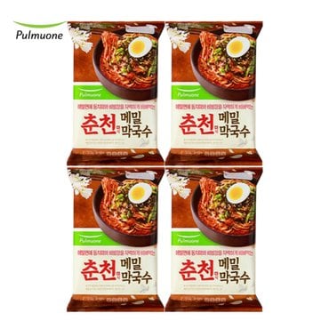 풀무원 춘천식 메밀 막국수 513g X 4봉(8인분)