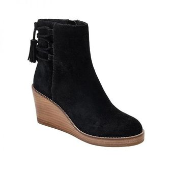 이스퀘어 4174402 Jack Rogers Banbury Wedge Bootie Suede