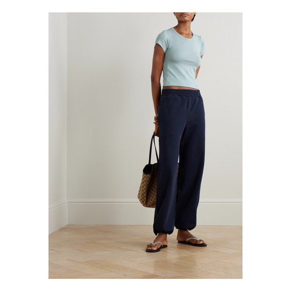 에턴 베이비 티 크롭 코튼 모달 혼방 저지 티셔츠 블루 46376663162849582