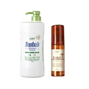 로픈 바오밥 건성샴푸 1000ml + 퍼펙트 24헤어케어오일110ml