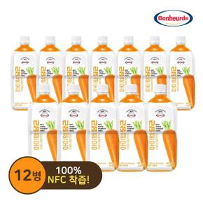 [M] 보넬 아이엠 당근 NFC 착즙주스 1L*12병