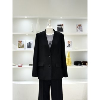 듀엘 [여주점] 여성 백리본 노카라 자켓 (L261MSF001)