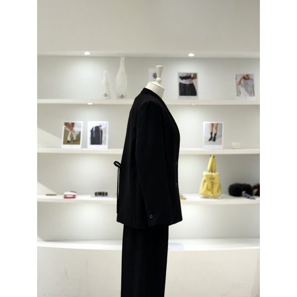 [여주점] 여성 백리본 노카라 자켓 (L261MSF001)