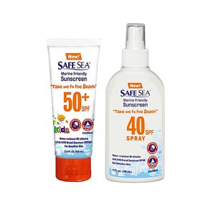 세이프씨 키즈 선스크린 SPF50+ 100ml & 선스프레이 SPF40+ 118ml Safe Sea Sunscreen