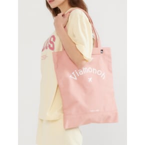 PLAYFUL CANVAS ECOBAG (PINK)