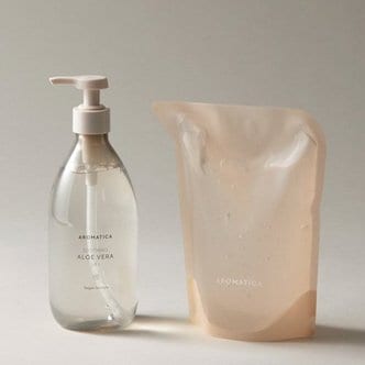 아로마티카 수딩 알로에 베라 젤 300ml+리필500ml