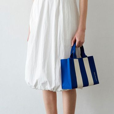 조셉앤스테이시 LPK Lattice Knit Tote Bag M Stripe (All)