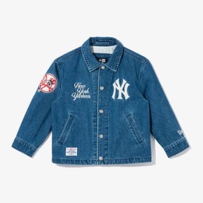 MLB 뉴욕 양키스 코치 재킷 데님(14677748)_s