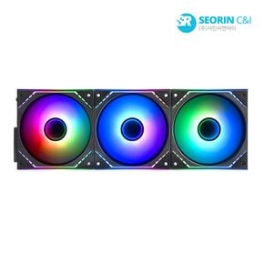 [서린공식] 써멀라이트 TL-M12QR-S X3 서린 (3팩, 블랙)