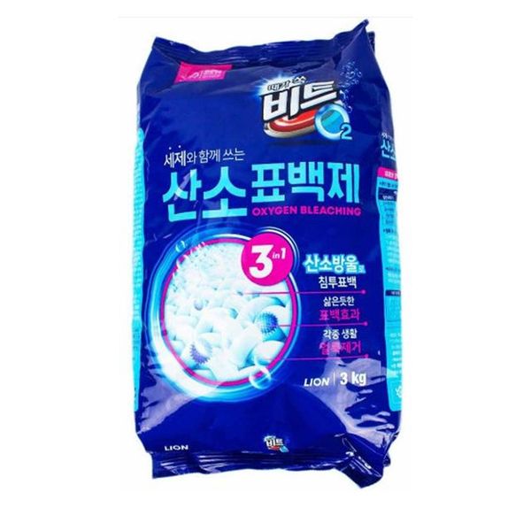 라이온 때가쏙 비트 산소 표백제 3kg