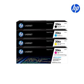 정품 HP토너 No.206X W2110X~W2113X 4색 HP m255 m282 m283