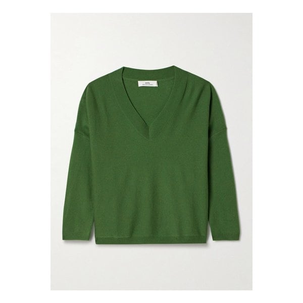 아치4 린다 캐시미어 스웨터 그린 1647597342934403