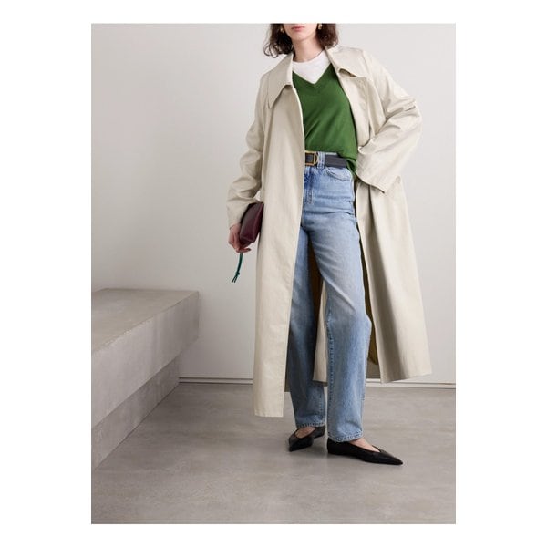 아치4 린다 캐시미어 스웨터 그린 1647597342934403