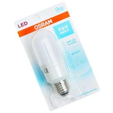 /익스트리모 OSRAM 절전형 LED램프 9W 주광색 형광등색