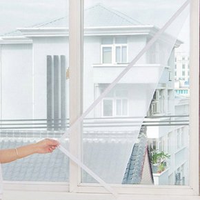 먼지차단 DIY 창문모기장 간편설치 셀프 방충망 창문 모기장