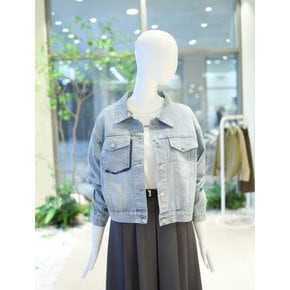 [여주점] 여성 포켓 베이직 데님 자켓 YJ5AJ311