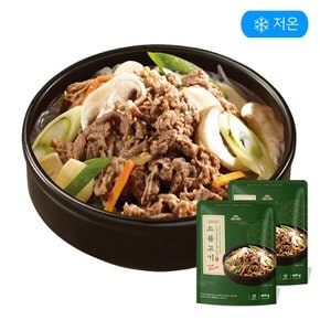  집밥장인 참이맛 소불고기 더 블랙 600g [냉동]