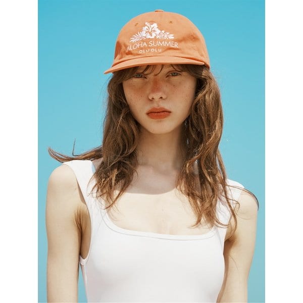ALOHA SUMMER CAP (ORANGE)