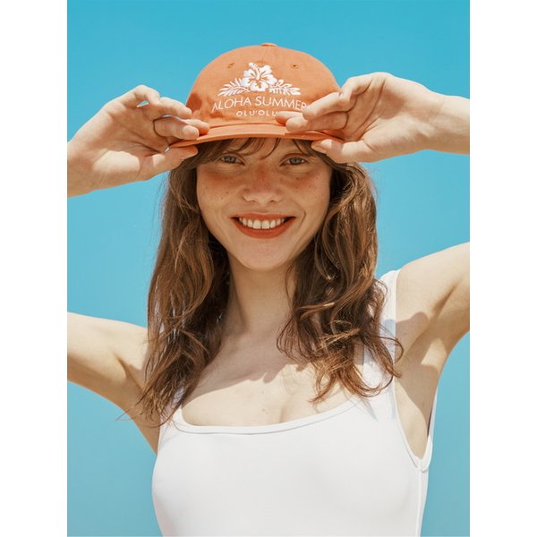 ALOHA SUMMER CAP (ORANGE)