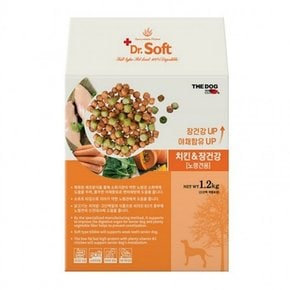 반습식 닥터소프트 장건강 치킨 노령1.2kg 소프트사료 일본산