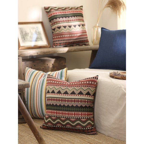보헤미안 쿠션커버 2color