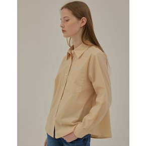 Rohan basic collar shirt_Beige