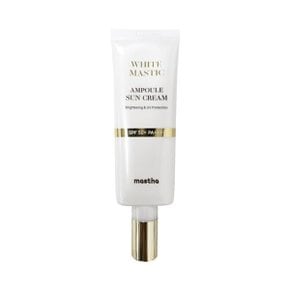 [홈쇼핑 최신상] 매스티나 화이트 매스틱 앰플 선 크림 40ml(SPF50+)