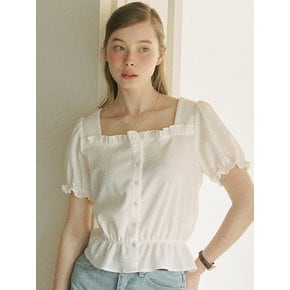 Sevigny Frill Blouse - White