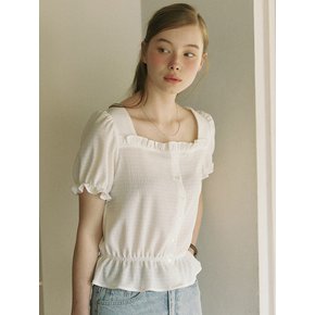 Sevigny Frill Blouse - White