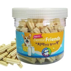 풍미가득 댕댕이 밀크치즈 스틱껌 300g