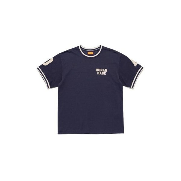 26SS 휴먼메이드 반팔 티셔츠 HM31CS007 NAVY DOM
