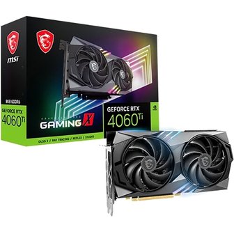 에스투씨엔아이 MSI 지포스 RTX 4060 Ti 게이밍 X D6 8GB 트윈프로져9